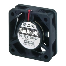 【109P0412H701】AXIAL FAN 40MM 12VDC 6.4CFM 28DBA
