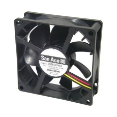 【9S0812L401】AXIAL FAN  80MM  12VDC  23.3CFM  16DBA