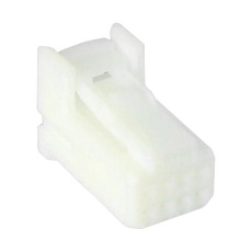【1376352-1】PLUG HOUSING  8POS  PBT  NATURAL