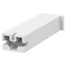 【173974-1】RCPT HOUSING  1POS  NYLON  NATURAL