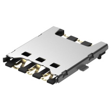 【SIM8051-6-0-14-01-A】NANO SIM CONN  PUSH-PULL  6POS  SMT