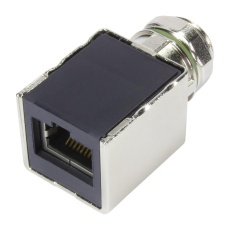 【21033812800】ADAPTER  M12-RJ45 JACK  8POS  CAT6A