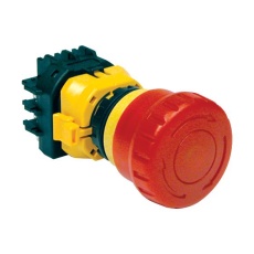 【XW1E-LV411Q4M-R】SWITCH EMERGENCY STOP 1NO/1NC 250VAC