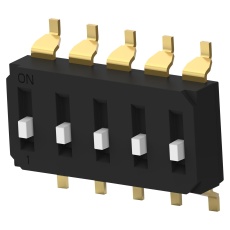 【EDS05SGNNTR04Q】DIP SWITCH 5POS SPST SLIDE SMD