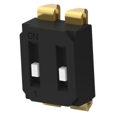 【EDS02SNRNTR04Q】DIP SWITCH 2POS SPST SLIDE SMD