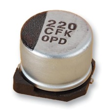 【EEEFK1V220AR】チップ形アルミ電解コンデンサー 35V 22μF ±20％