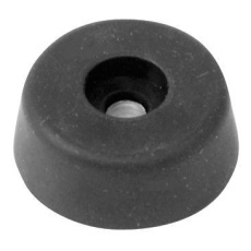 【9112】Rubber Foot with Metal Washer - 1 1/4inch Diameter x 1/2inch Thickness