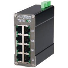 【108TX】ETHERNET SWITCH  24VDC  250mA  DIN RAIL