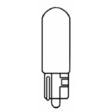 【74】#74 Sub Miniature Wedge Base Bulb.- T-13/4 Type - 14.0V.10A