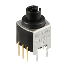 【NR01105ANG13】ROTARY SWITCH  SP5T  0.4VA  28VAC/DC  TH