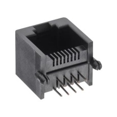 【615008148521】RJ45 CONN  R/A  JACK  8P8C  1PORT  TH