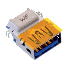 【692121330100】USB CONN  REVERSE  3.0 TYPE A  RCPT  THT