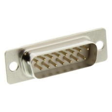 【40-9715M】D SUB CONNECTOR  PLUG  15POS  SOLDER