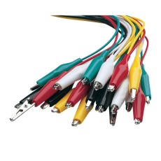 【BU-00287】TEST LEAD SET  ALLIGATOR CLIP  460MM