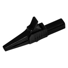 【BU-65-0】ALLIGATOR CLIP  STEEL  30A  19MM  BLK