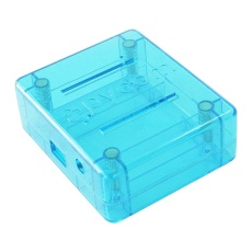 【PYCASE BLUE】ENCLOSURE  DEV/EXP BOARD  CLEAR BLUE