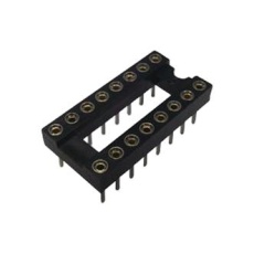 【110-87-316-41-001101】DIP SOCKET  16POS  2.54MM  TH