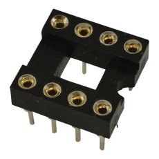 【110-87-308-41-001101】DIP SOCKET  8POS  2.54MM  TH