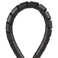 【T50F-C0】SPIRAL WRAP  PE  30.5M  BLACK