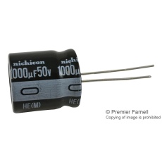 【UHE1H102MHD3TN】CAP  1000μF  50V  20%