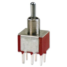 【100DP3T1B1M2QEH】TOGGLE SWITCH  DPDT  5A  120VAC  28VDC