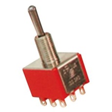 【1003P1T1B1M1QEH】TOGGLE SWITCH  3PDT  5A  120VAC  28VDC