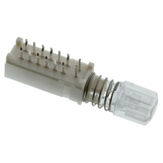 【WBL4UEEGBQR05CLR】PB SW  4PDT  0.3A  30V  BLU/GRN  SOLDER