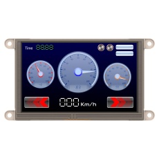 【GEN4-4DCAPE-50T】5inch RESISTIVE TOUCH LCD CAPE  BBB