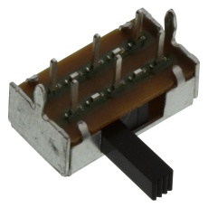 【EG2210】SLIDE SWITCH  DPDT  0.2A  30VDC  TH