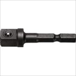 【4DA405】ドライバーアダプター6.35X対辺四角12.7mmX50L