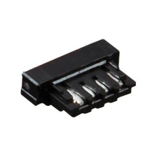 【DF52-4P-0.8C】CONNECTOR  PLUG  4POS  1ROW  0.8MM