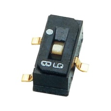 【CAS-120TB】SLIDE SWITCH  SPDT  0.1A  6VDC  SMD