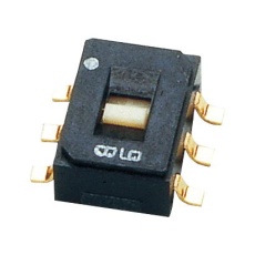 【CAS-220TB】SLIDE SWITCH  DPDT  0.1A  6VDC  SMD