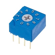 【S-2010A】ROTARY CODE SW  10POS  BCD  0.1A  5V