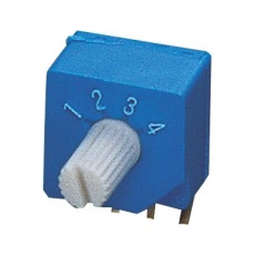 【S-2151】ROTARY SWITCH  SP4T  0.1A  5VDC  TH