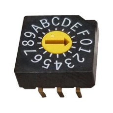 【SD-1010】ROTARY CODE SW 16POS HEX 0.1A 5V