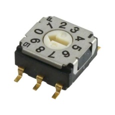 【SH-7010TB】ROTARY CODE SW  10POS  BCD  0.1A  5V