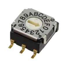 【SH-7050TB】ROTARY CODE SW  16POS  HEX  0.1A  5V