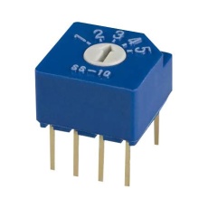【SS-10-15SPE】ROTARY SWITCH  SP5T  0.1A  5VDC  TH