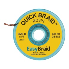 【Q-B-5AS】DESOLDERING BRAID  5FT  25/PACK