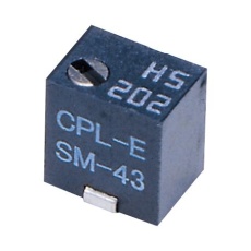 【SM-43TW503】TRIMMER POT  CERMET  50K  5TURN  SMD