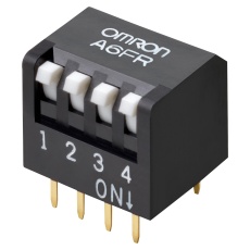 【A6FR-8101】DIP SWITCH  8POS  SPST  PIANO KEY  TH
