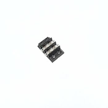 【ML-24-2P】中継用ねじ式端子台 M2.6バインドねじ 8mmピッチ 2列 6A 250V 2極 はんだ付けラグ付き