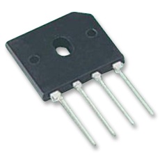 【KBU6J-E4/51】DIODE  BRIDGE RECT  1-PH  600V  6A  KBU