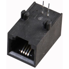 【SS-6446-NF】CONNECTOR  RJ11  JACK  6P4C  TH