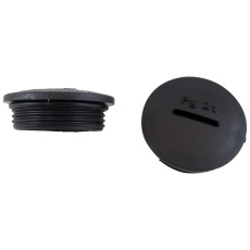 【HPM12 BK080】HOLE PLUG M12X1.5 PA 6 15MM BLKPK10