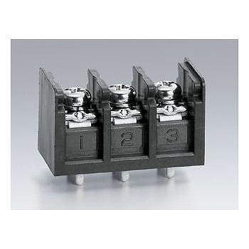 【ML-300-3P】基板用ねじ式端子台 M4フリーねじ 10mmピッチ 20A 250V 3極
