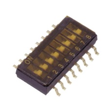 【97C08SRT】DIP SWITCH  8POS  SPST  SLIDE  SMD