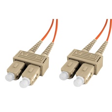 【SCSC-6DTP050】FIBRE OPTIC LEAD ASSY  SC DUPLEX  MM  5M
