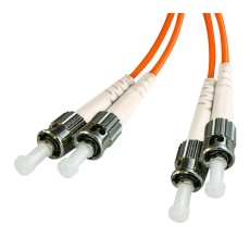 【STST-6DTP030】FIBRE OPTIC LEAD ASSY  ST DUPLEX  MM  3M